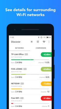 Analyseur Wi-Fi NetSpot