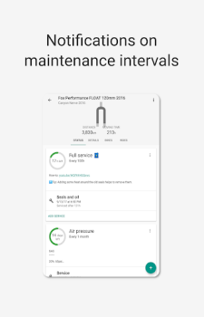 Télécharger ProBikeGarage: Bicycle tracker Santé et forme physique pour Android Capture d'écran 6