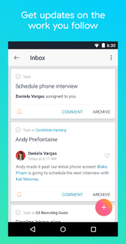 Télécharger Asana : le travail centralisé Affaires pour Android Capture d'écran 3