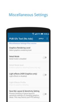 Télécharger PGT: GFX, Launcher & Optimizer Divers pour Android Capture d'écran 3