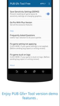 Télécharger PGT: GFX, Launcher & Optimizer Divers pour Android Capture d'écran 4