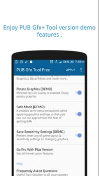 Télécharger PGT: GFX, Launcher & Optimizer Divers pour Android Capture d'écran 5