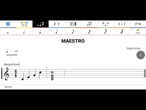 Télécharger Maestro - Compositeur musique Musique et audio pour Android Capture d'écran 8