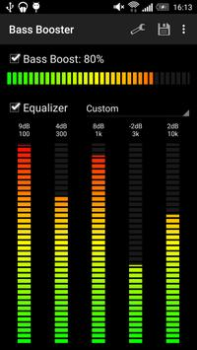 Télécharger Bass Booster - Égaliseur de mu Musique et audio pour Android Capture d'écran 2