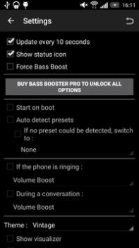 Télécharger Bass Booster - Égaliseur de mu Musique et audio pour Android Capture d'écran 3