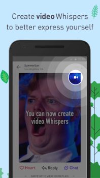 Télécharger Whisper Social pour Android Capture d'écran 4