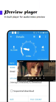 Télécharger Torrent Pro - Torrent Download Lecteurs et éditeurs de vidéos pour Android Capture d'écran 5