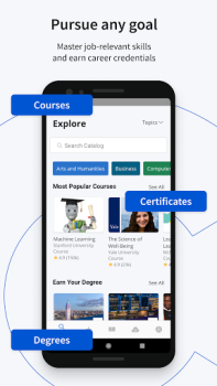 Télécharger Coursera: Learn career skills Éducation pour Android Capture d'écran 3