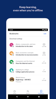 Télécharger Khan Academy Éducation pour Android Capture d'écran 4