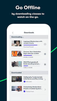 Télécharger Skillshare: Cours en ligne Éducation pour Android Capture d'écran 4