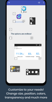 Télécharger Overlays - Floating Launcher Travail pour Android Capture d'écran 3