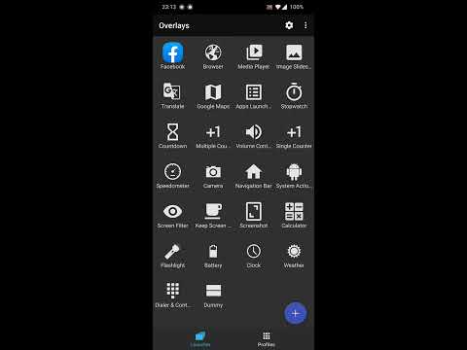 Télécharger Overlays - Floating Launcher Travail pour Android Capture d'écran 8