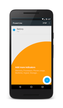 Télécharger PowerLine: Status Bar meters Outils pour Android Capture d'écran 7