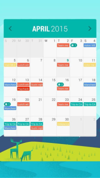 Télécharger Month: Le Widget Calendrier Travail pour Android Capture d'écran 6