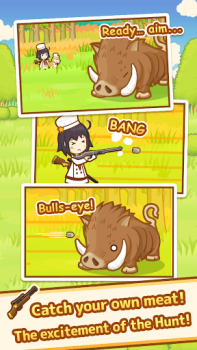Télécharger Hunt Cook: Catch and Serve Simulateurs pour Android Capture d'écran 3