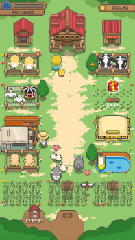 Télécharger Tiny Pixel Farm - ranch mignon Simulateurs pour Android Capture d'écran 2