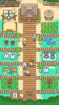 Télécharger Tiny Pixel Farm - ranch mignon Simulateurs pour Android Capture d'écran 3