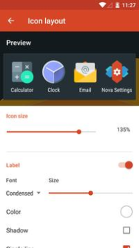 Télécharger Nova Launcher Personnalisation pour Android Capture d'écran 3
