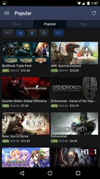 Télécharger Steam Divertissement pour Android Capture d'écran 2