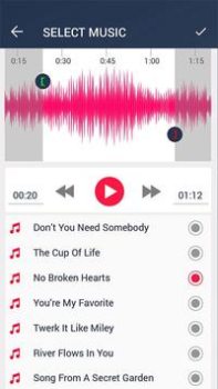 Télécharger Musique vidéo - diaporama de p Lecteurs et éditeurs de vidéos pour Android Capture d'écran 3
