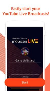 Télécharger Mobizen Live for YouTube Lecteurs et éditeurs de vidéos pour Android Capture d'écran 4