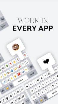 Télécharger Keyboard & Emojis Pro Divertissement pour Android Capture d'écran 3