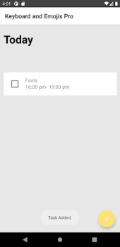Télécharger Keyboard & Emojis Pro Divertissement pour Android Capture d'écran 4