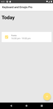 Télécharger Keyboard & Emojis Pro Divertissement pour Android Capture d'écran 6