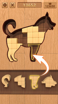 Télécharger BlockPuz: Woody Block Puzzle Jeux de réflexion pour Android Capture d'écran 5