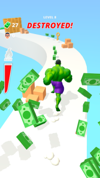 Télécharger Muscle Rush - jeu de Course Occasionnel pour Android Capture d'écran 2