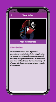 Télécharger Apple Watch Series 8 Guide Éducation pour Android Capture d'écran 3