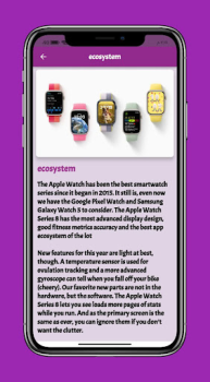Télécharger Apple Watch Series 8 Guide Éducation pour Android Capture d'écran 4