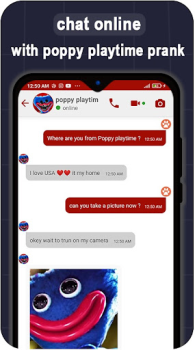 Télécharger Poppy Playtime horror fake call video Personnalisation pour Android Capture d'écran 5