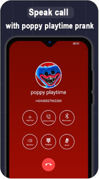 Télécharger Poppy Playtime horror fake call video Personnalisation pour Android Capture d'écran 6