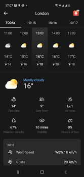 Télécharger Prévisions météo en direct Météo pour Android Capture d'écran 5