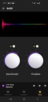 Télécharger Égaliseur et volume Musique et audio pour Android Capture d'écran 3