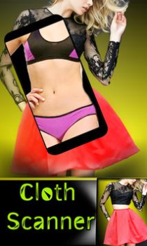 Télécharger Cloth Scanner Simulator Divertissement pour Android Capture d'écran 5