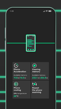 Télécharger Green Cleaner Outils pour Android Capture d'écran 3