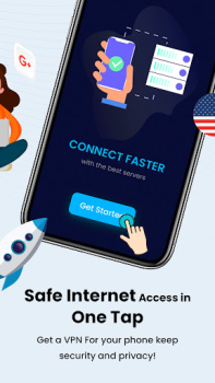 Télécharger Super VPN - Fast Private Proxy Outils pour Android Capture d'écran 2